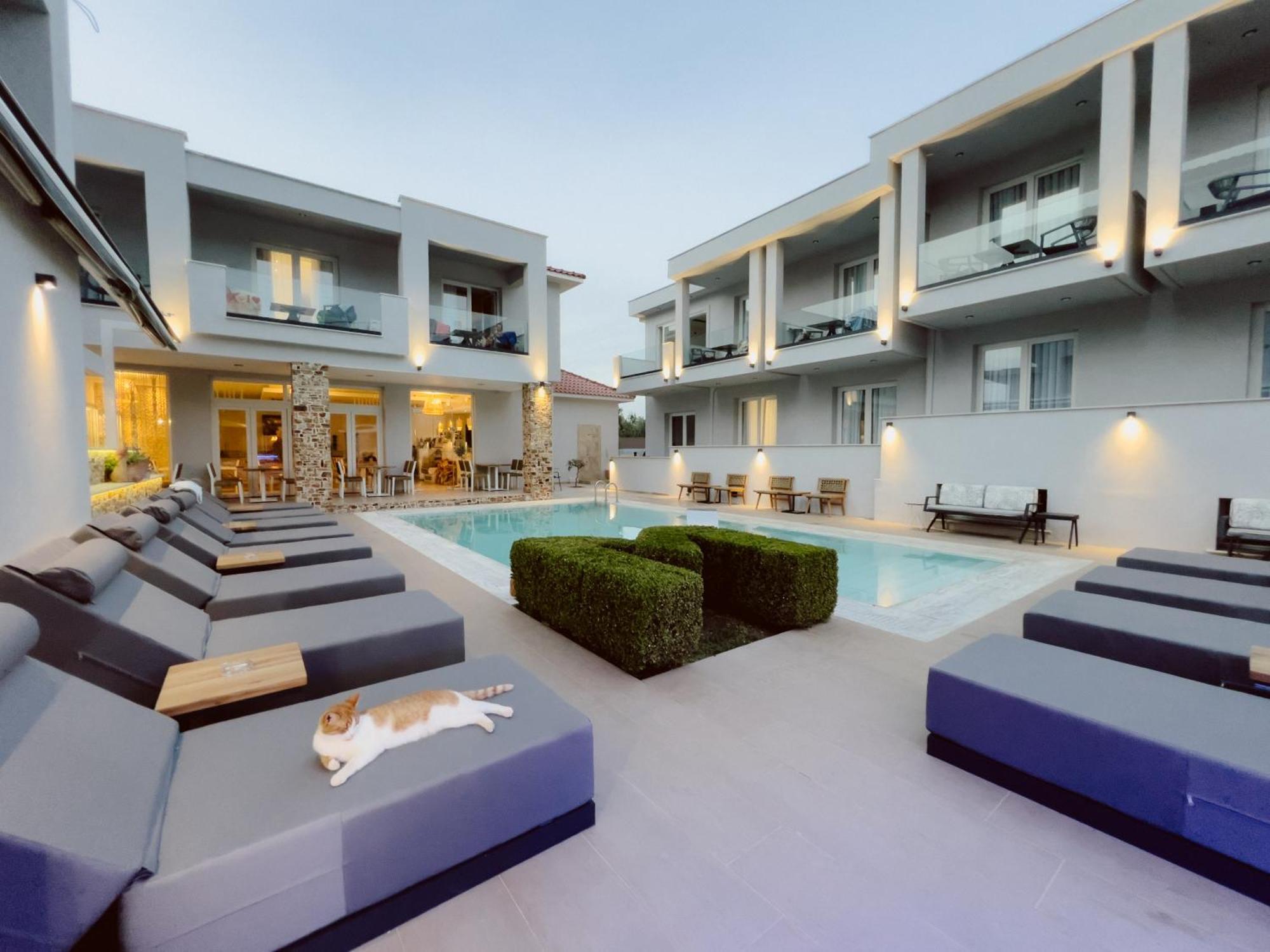 Metsikas Residence Тасос Экстерьер фото