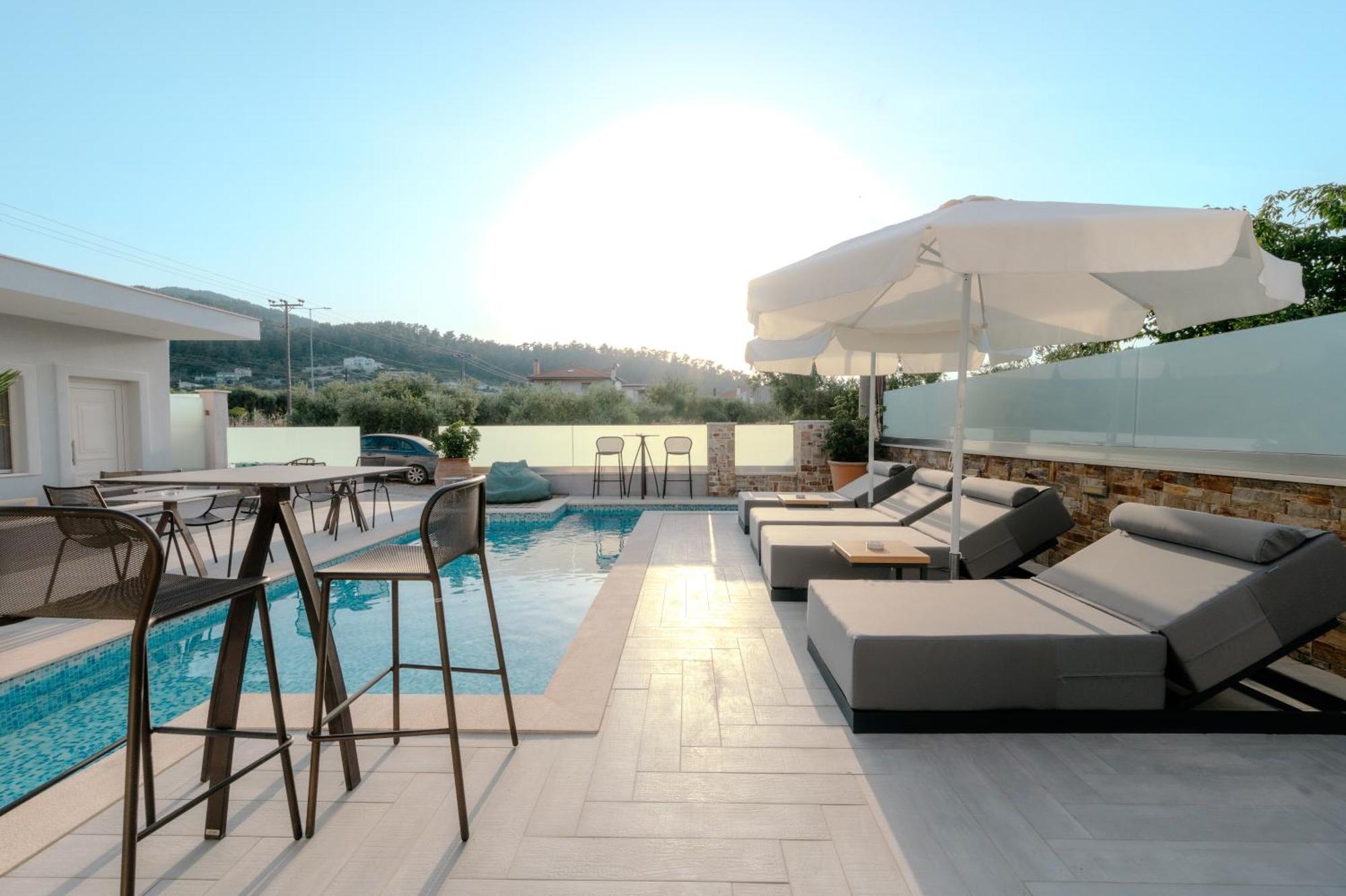 Metsikas Residence Тасос Экстерьер фото